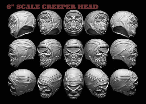 DH0106 Downloadable Freebie 6" Scale Head
