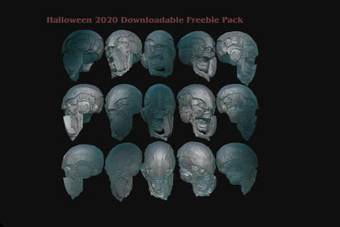 Halloween 2020 Downloadable Freebie Pack